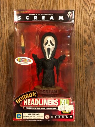 Scream Horror Headliners Xl Spencer Gifts Exclusive Figurine Collectible Nib