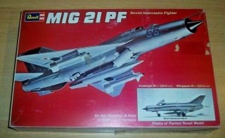 42 - 267 Revell 1/32nd Scale Mikoyan - Gurevich Mig - 21pf Fishbed Plastic Model Kit