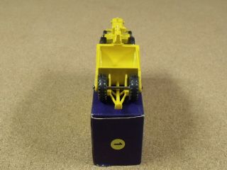 OLD VINTAGE LESNEY MATCHBOX M - 1 CATERPILLAR EARTH MOVER BOX 4