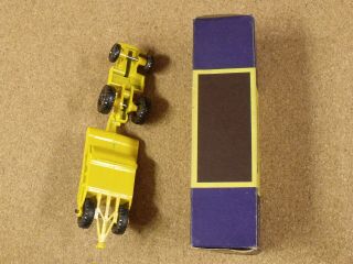 OLD VINTAGE LESNEY MATCHBOX M - 1 CATERPILLAR EARTH MOVER BOX 6