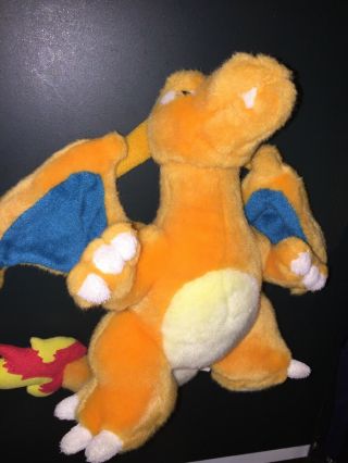 Pokemon Plush Fuzzy Charizard Recalled Ufo Tomy Takara Stuffed Toy Doll Figure