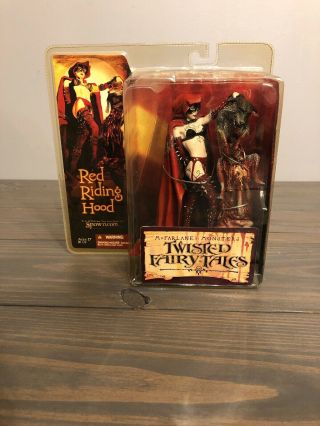 Mcfarlane Monsters Twisted Fairy Tales Red Riding Hood Action Figure Neca Horror