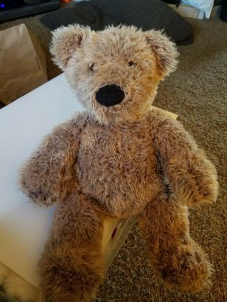 Fao Schwarz/toys R Us Big Plush Teddy Bear 20 " Dark Brown