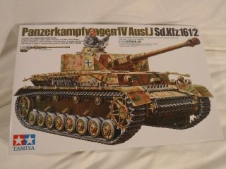 1/35 Tamiya German Panzer Iv Ausf J Sd Kfz 161/2 W/ Commander & Turret Armour