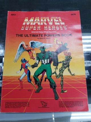 Ultimate Powers Book (marvel Heroes Accessory Ma3)
