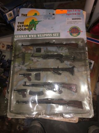 21st Century Toys The Ultimate Soldier German Ww2 Weapons Set