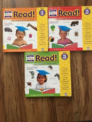 Your Baby Can Read Learning Reading Book Set Vol.  1,  2 And 3 Robert Titzer,  Ph.  D.