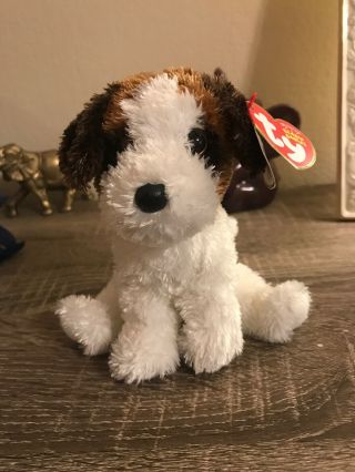 Ty Beanie Babies - Yodel - St.  Bernard Puppy.  With Tags.