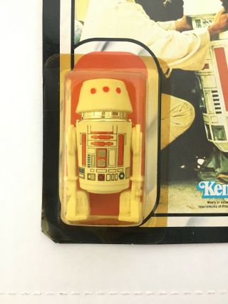 Star Wars R5 - D4 77A Card Back MOC ROTJ Return of the Jedi Kenner 1983 2