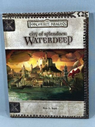 Dungeons & Dragons Forgotten Realms City Of Splendors : Waterdeep Handbook