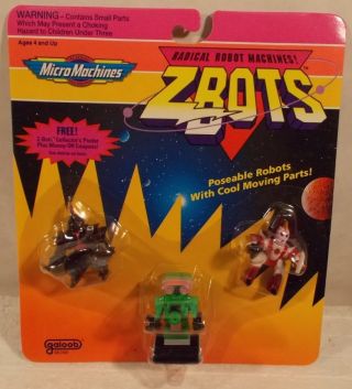 Z - Bots Micro Machines Venge,  Skiddle,  & Praxus Collector 