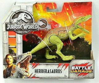 Jurassic World Fallen Kingdom Battle Damage Herrerasaurus Jurassic Park