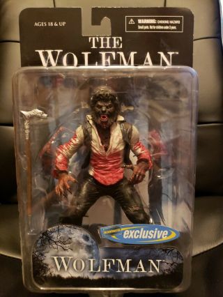 Mezco The Wolfman With Cane Blockbuster Exclusive Chase Variant Bloody Figure