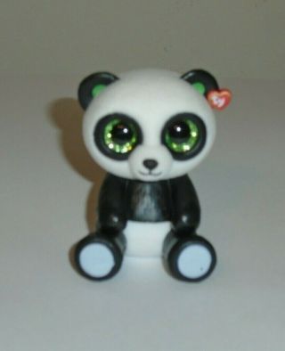 Ty Mini Beanie Boos Bamboo The Panda Bear (series 1) Vinyl Figure 2 "