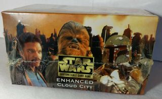 Star Wars Ccg Enhanced Cloud City 16 Box Display - Factory -