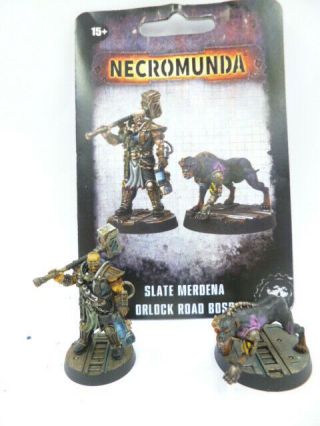 Forge World Warhammer Necromunda Slate Merdena Bounty Hunter Pro Painted