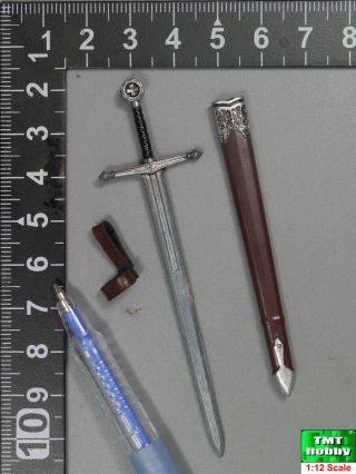 1:12 Scale Coomodel Pe003 Pocket Hospitaller - Meatl Sword