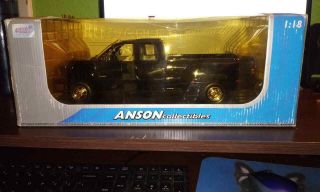 Anson 1:18 Chevrolet Silverado 3500 Black Very Rare