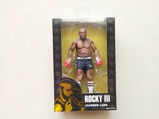 Neca Rocky 3 Iii Series 1 Clubber Lang Black Shorts Action Figure