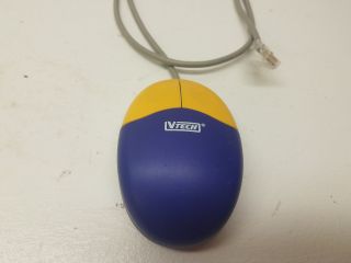 Vtech Computer Mouse Purple Yellow Ethernet Plug
