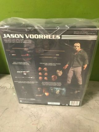 Friday The 13th Part 3 Jason Voorhees Figure One:12 Collective 1:12 Mezco Toys 3