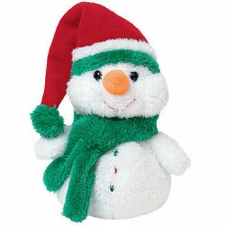 Ty Jingle Beanie Baby - Melton The Snowman (4.  5 Inch) - Mwmts Ornament Holiday