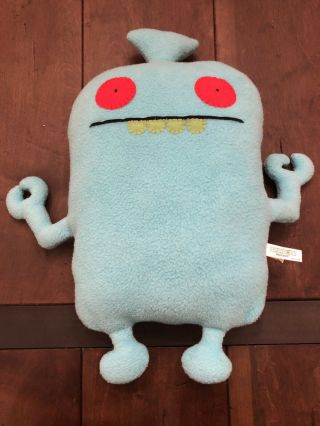Uglydoll Uglybot Robot 8 " Monster Plush Teal 2010