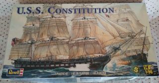 Revell 1 - 96 Uss Constitution Plastic Model Kit