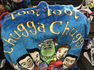 The Wiggles Toot Toot Chugga Chugga Big Red Car Fleece Toddler Blanket Lovey 2