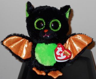 Ty Beanie Boos - Beastie The Halloween Bat (6 Inch) Mwmt