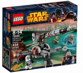 Lego Star Wars 75045 Republic Av - 7 Anti - Vehicle Cannon - Retired 2014