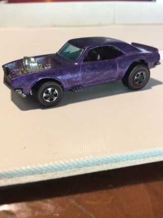 Vintage Hot Wheels Redlines 1969 Heavy Chevy All Purple Perfection