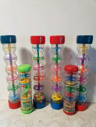 Blue Box Toys Sensory Rain Stick Autism Calming Daycare Preschool Toys
