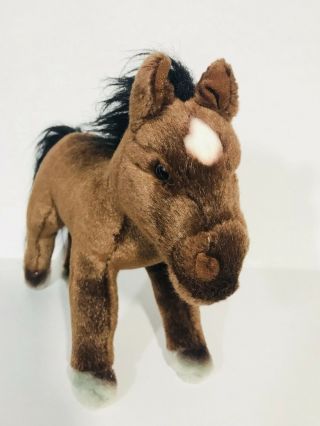 Russ Yomiko Classics Mustang Horse Brown Plush Stuffed Animal 9 " Toy