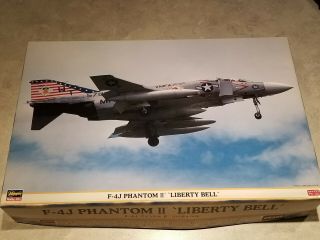 Hasegawa 1/48 F - 4j Phantom Ii Liberty Bell Model Kit 09509 Oop