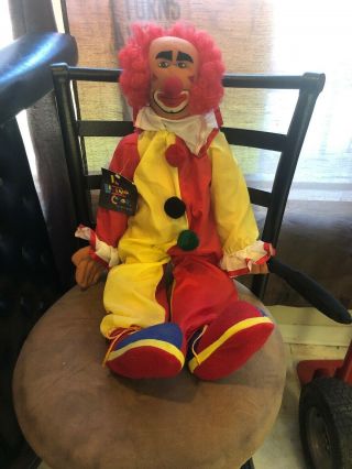 In Living Color:homie The Clown Plush Doll Cica 1992