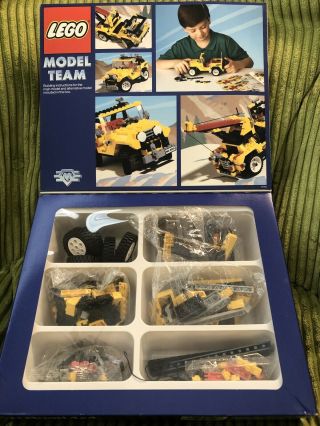 Lego Model Team 5510 Off - Road 4x4 - Jeep 1986.  RARE VINTAGE MODEL 2