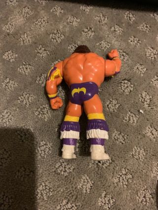 WWF Hasbro Ultimate Warrior Purple Trunks Loose Wrestling Action Figure WWE 2