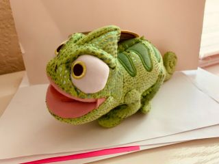 Disney Tangled Rapunzel Pascal Green Chameleon Soft Plush / Stuffed Toy 8