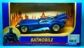 2006 Corgi 2000 Dc Comics Batman Batmobile 1:24th Diecast Toy Car Mib