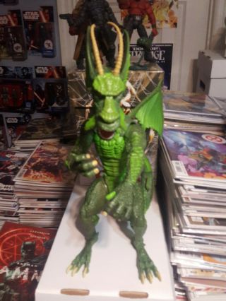 Authentic Fin Fang Foom Baf Complete Marvel Legends The Hulk Iron Man Avengers