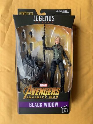 Marvel Legends Avengers Infinity War Black Widow Baf Cull Obsidian Nib