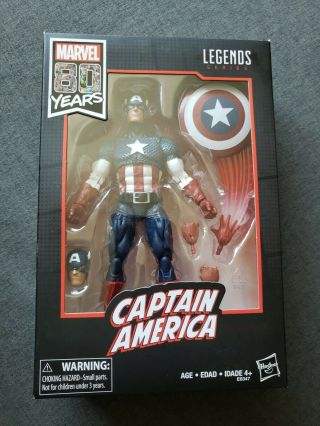 Marvel Legends Series 80th Anniversary Captain America