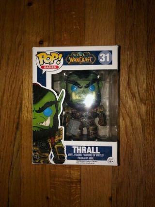 Pop Games World Of Warcraft Thrall Figure 31 Funko Collectible