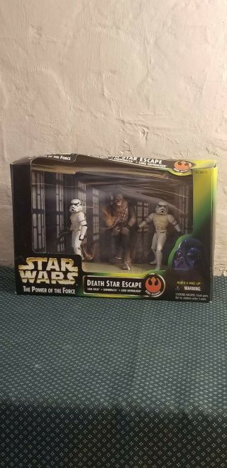 Hasbro Star Wars The Power Of The Force Death Star Escape Action Figure