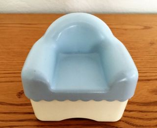 Vintage Little Tikes Dollhouse Furniture Sofa And Chair 4