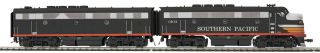 Mth Ho Southern Pacific F - 3 A/b Diesel Set W/dcc And Sound 80 - 2191 - 1