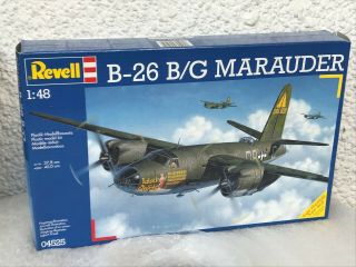 Revell 1/48 Martin B - 26b/g Marauder,  Contents.