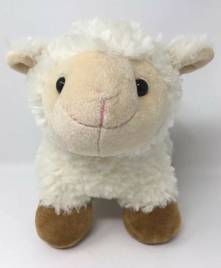 Dan Dee Sheep Lamb Furry Off White Cream Plush Stuffed Animal 11” Collectors