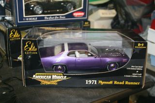 American Muscle 1971 Plymouth Road Runner 1:18 Diecast By Ertl